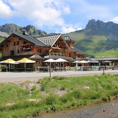 Chalet Hotel Vaccapark Le Praz de Lys Exterior foto