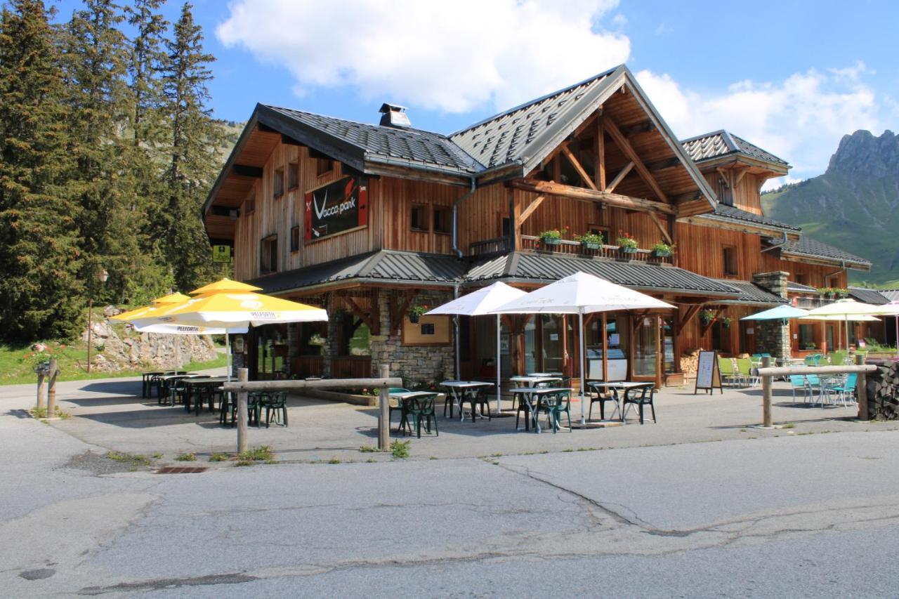 Chalet Hotel Vaccapark Le Praz de Lys Exterior foto