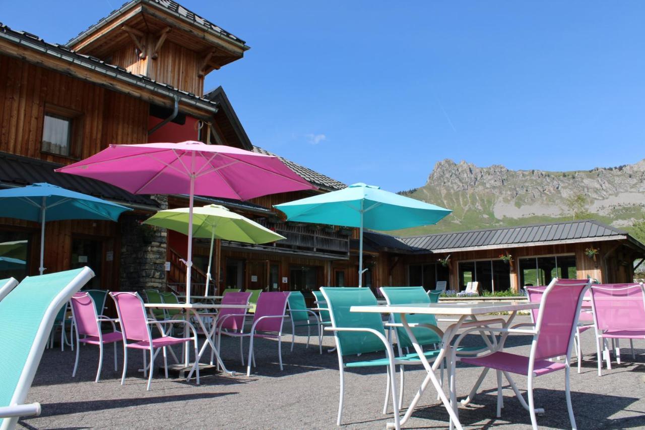 Chalet Hotel Vaccapark Le Praz de Lys Exterior foto