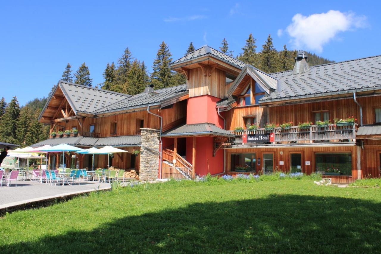 Chalet Hotel Vaccapark Le Praz de Lys Exterior foto