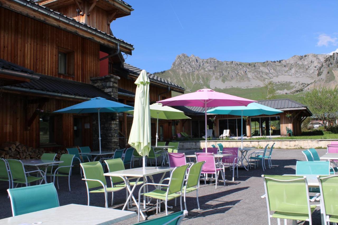 Chalet Hotel Vaccapark Le Praz de Lys Exterior foto