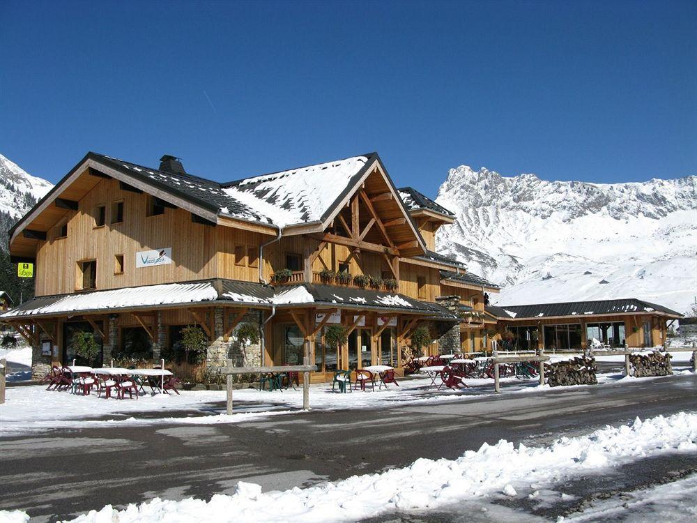 Chalet Hotel Vaccapark Le Praz de Lys Exterior foto