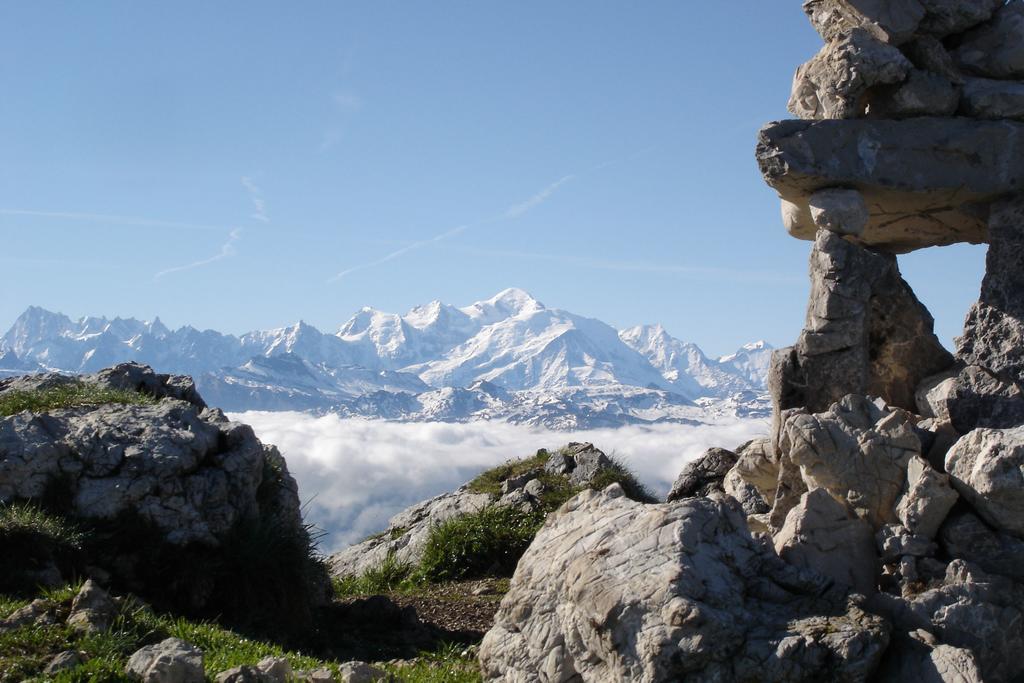 Chalet Hotel Vaccapark Le Praz de Lys Exterior foto